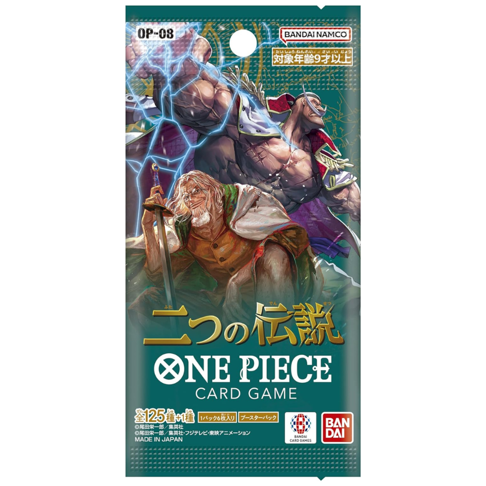 【OP-08】BANDAI ONE PIECE Card Game Booster Pack "Two Legends" Box Japanese