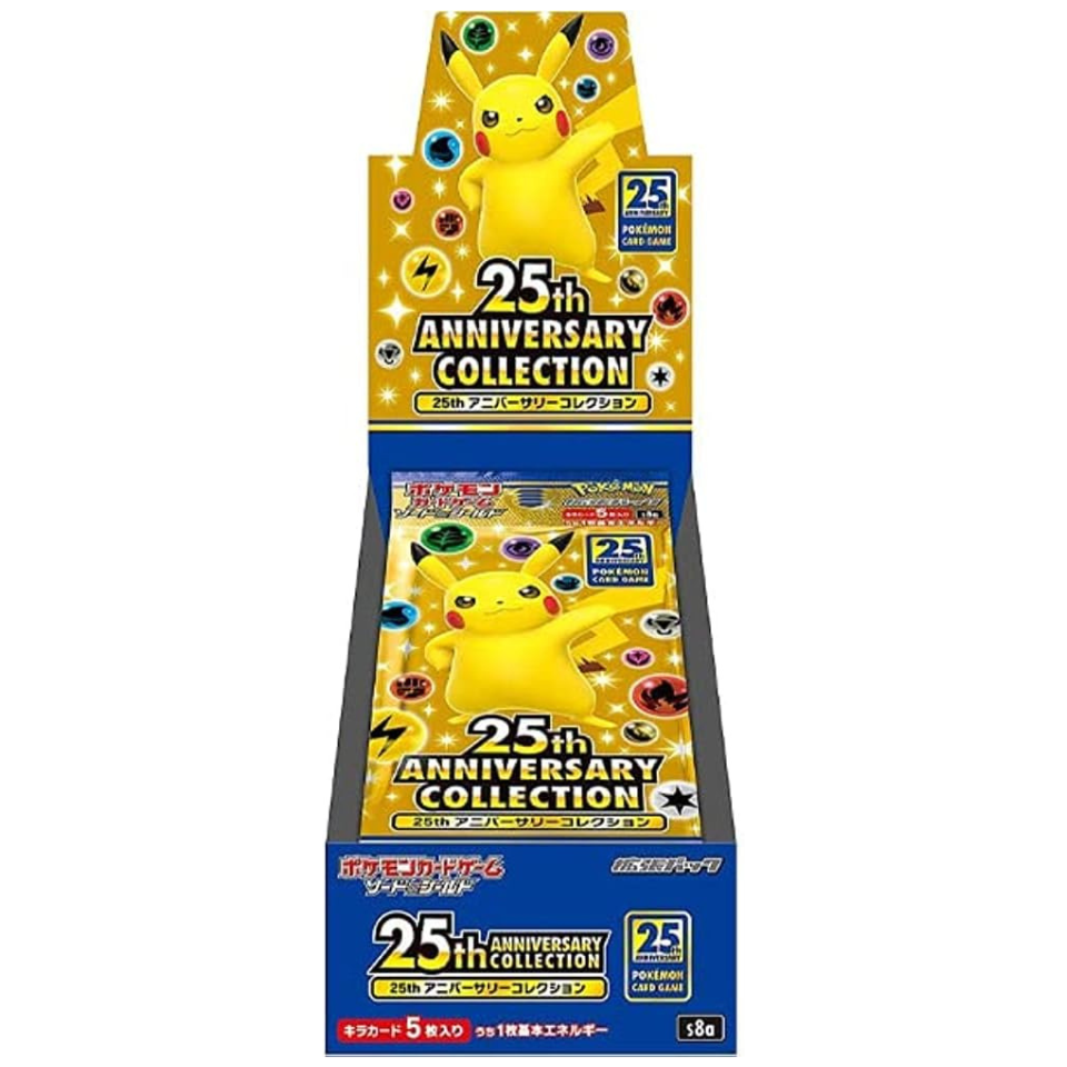 【S8a】Pokemon Card Game Sword & Shield Expansion Pack "25th ANNIVERSARY COLLECTION" Box Japanese