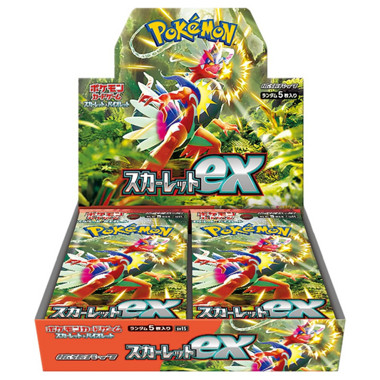 【SV1S】Pokemon Card Game Scarlet & Violet Expansion Pack "SCARLET ex" Box Japanese