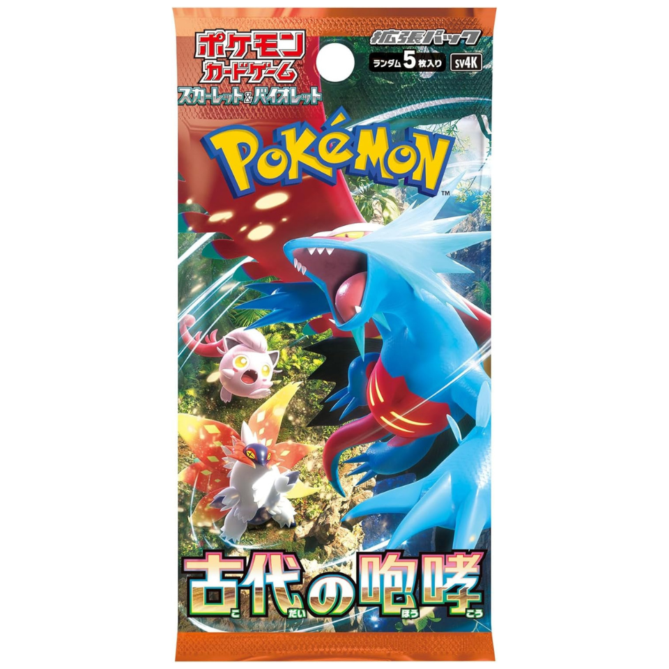 【SV4K】Pokemon Card Game Scarlet & Violet Expansion Pack "Ancient Roar" Box Japanese