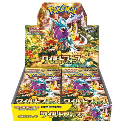 【SV5K】Pokemon Card Game Scarlet & Violet Expansion Pack "Wild Force" Box Japanese